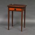 Federal Inlaid Mahogany Onedrawer Stand