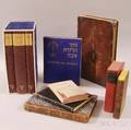 Large Collection of Prayer Books Chumash Commentaries and Judaicthemed Volumes