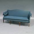 Federal Inlaid Mahogany Sofa