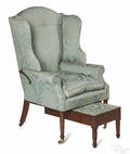 Rare Sheraton cherry mechanical easy chair ca 1815
