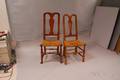 Two Country Queen Anne Side Chairs