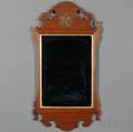 Chippendale Mahogany Scrollframe Mirror