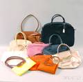 Eleven Leather and Canvas Longchamp Purses Tote Bags and Cases