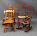 Four Country Chairs