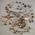Group of Assorted Silver and Goldfilled Jewelry