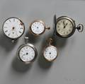 Five Ladys Pocket Watches