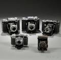 Five Zeiss Ikon Cameras