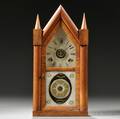 Brewster  Ingraham Rosewood Steeple Clock