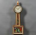 Mahogany Patent Timepiece or Banjo Clock