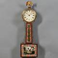 Mahogany Patent Timepiece or Banjo Clock