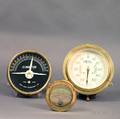 Three Brasscased Gauges