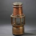 Copper and Brass Ships Light or Buoy