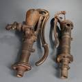 Two Victorian Cast Iron Water Pumps