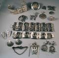 Group of Peruvian Sterling Silver Jewelry