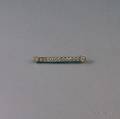 Art Deco Platinum and Diamond Bar Pin