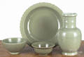 Four Chinese celadon glazewares