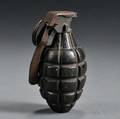 Inert US Mark I Fragmentation Grenade
