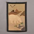 Grenfell Polar Bear Hooked Rug