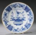 Delft Blue and White Pottery Charger