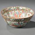 Rose Medallion Porcelain Bowl