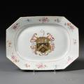 Chinese Export Porcelain Armorial Platter