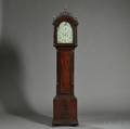 Federal Mahogany Inlaid Tall Case Clock
