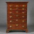 Chippendale Walnut Tall Chest of Drawers