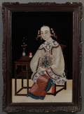 Chinese Export School 19th Century Portrait of a Young Woman