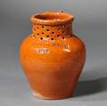 Redware Puzzle Jug