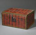 Paintdecorated Wooden Box