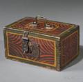 Small Paintdecorated Wooden Box