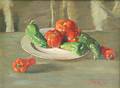 Edmond James Fitzgerald American 19121989 Peppers and Tomatoes
