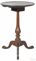 Pennsylvania Queen Anne walnut candlestand late 18th c