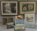 Large Collection of Framed and Unframed Artwork