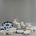 Group of Pottery and Porcelain Tableware
