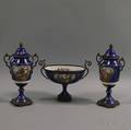 Sevres Cloisonne Garniture Set