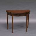 Federalstyle Inlaid Mahogany Card Table
