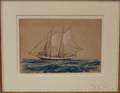 Attributed to Reynolds Beal American 18661951 Sailboat