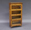 Oak Fourstack Barristers Bookcase