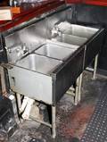 Stainless Steel 4 Compartment Sink