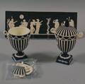 Three Wedgwood Black Jasper Items