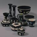 Fourteen Wedgwood Black Jasper Items