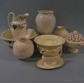 Eight Modern Wedgwood Queens Ware Items