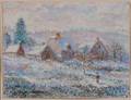 PaulEmile Pissarro French 18841972 Farm in Winter