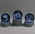 Twentysix Royal Copenhagen Christmas Plates