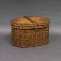 Large Woven Rush Basket