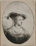 Ferdinand Bol Dutch 16161680 Portrait of a Woman in an Oval