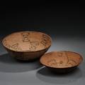 Two Southwest Coiled Basketry Bowls