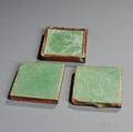 Three Grueby Tiles