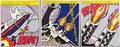 After Roy Lichtenstein American 19231997 As I Opened Fire A Triptych